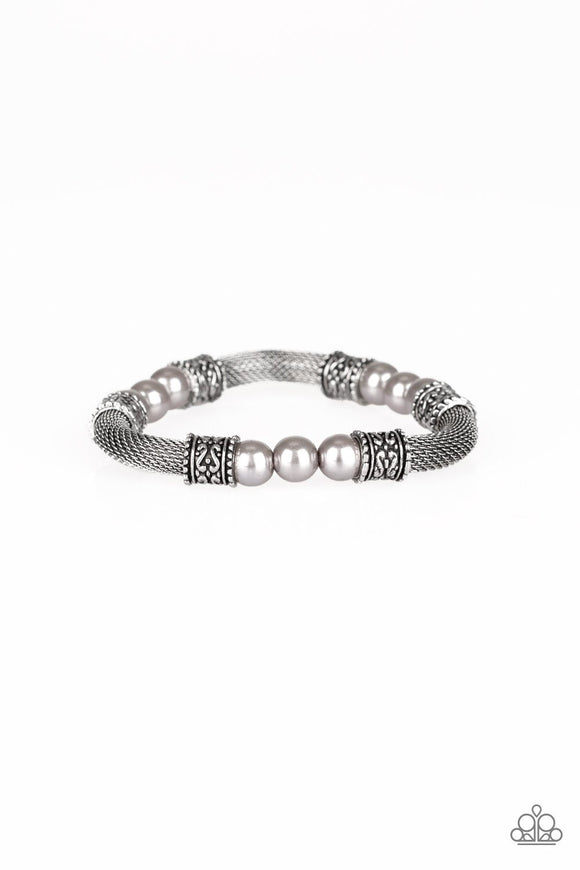 Paparazzi Bracelet - Talk Some SENSE! - Silver