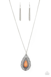 Paparazzi Necklace - Sedona Solstice - Orange