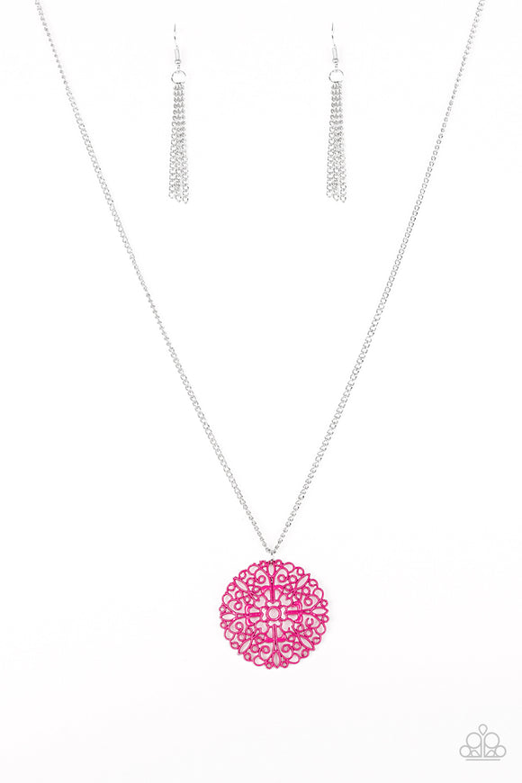 Paparazzi Necklace - Midsummer Musical - Pink