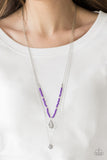 Paparazzi Necklace - Mild Wild - Purple