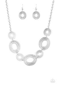 Paparazzi Necklace - Basically Baltic - Silver