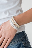 Paparazzi Bracelet - Fashion Fiend - White