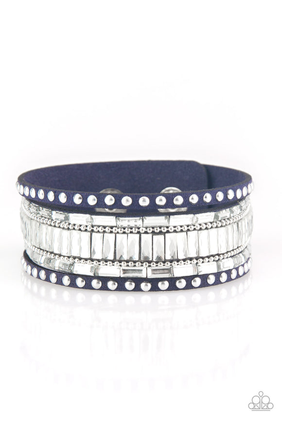 Paparazzi Bracelet - Rock Star Rocker - Pink  or Blue