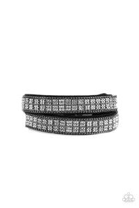 Paparazzi Bracelet - Rock Band Refinement - Black