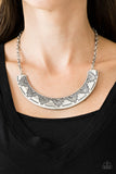 Paparazzi Necklace - Persian Pharaoh - Silver