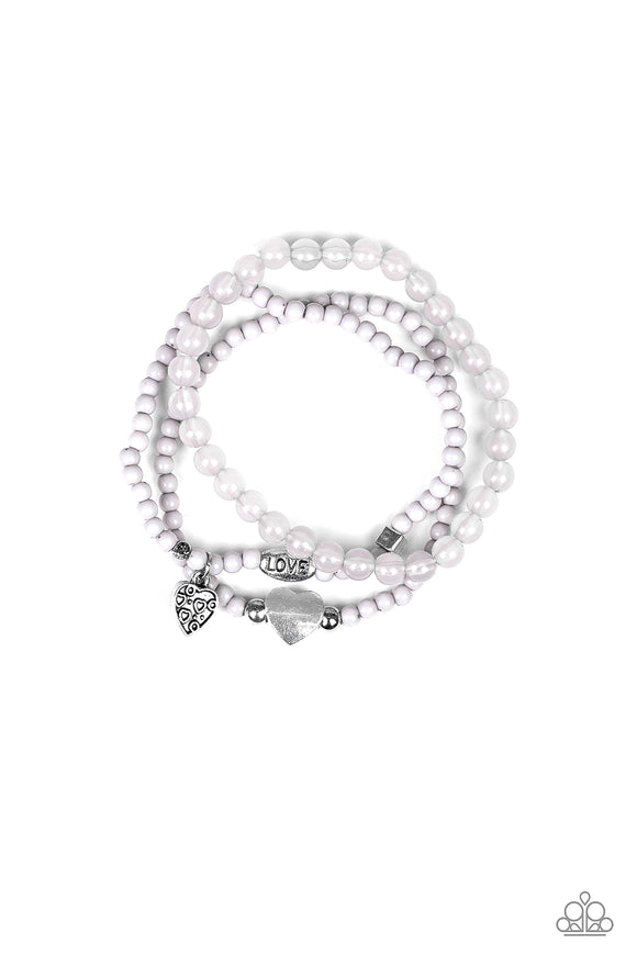 Paparazzi Bracelet - Really Romantic - Silver