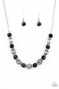 Paparazzi Necklace - Metro Majestic - Black