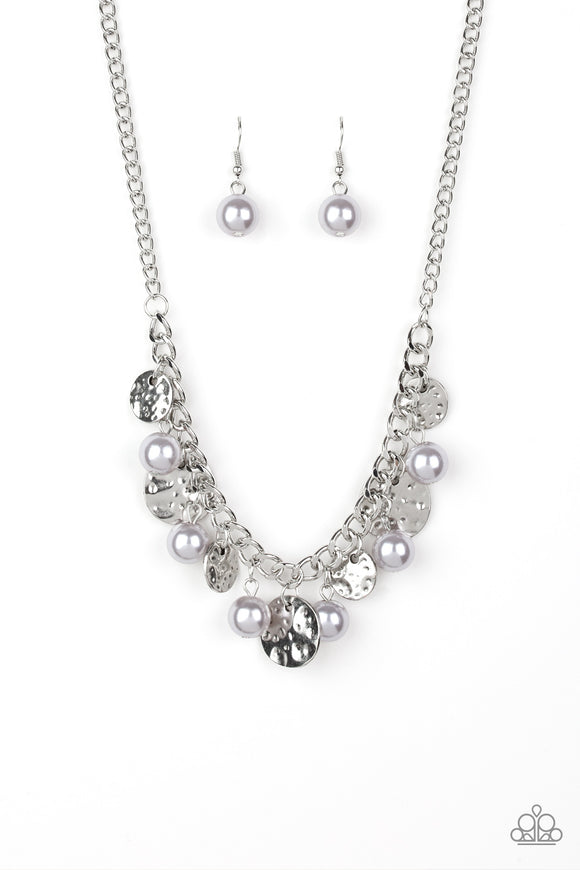 Paparazzi Necklace - Seaside Sophistication - Silver