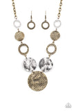 Paparazzi Necklace - Terra Adventure - Brass