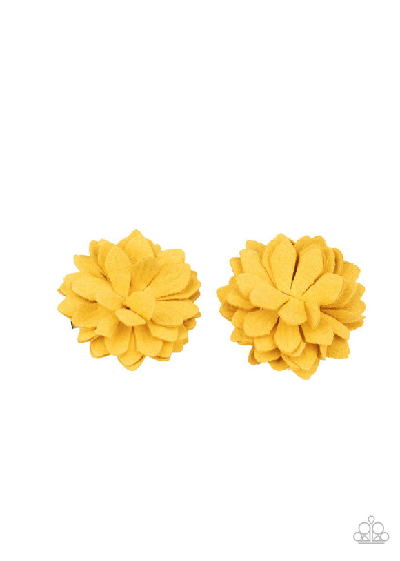 Paparazzi Hair Accessories - Summery Salutations - Yellow