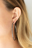 Paparazzi Earrings - Voluptuous Volume - Black