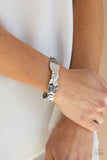 Paparazzi Bracelet - Absolutely Applique - Silver