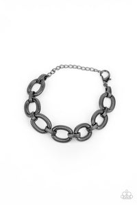 Paparazzi Bracelet - Industrial Amazon - Black