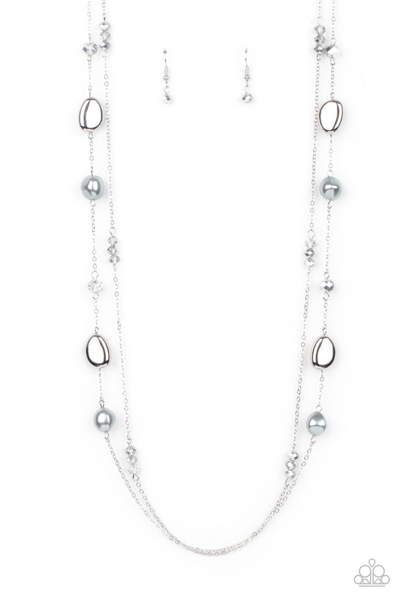 Paparazzi Necklace - Gala Goals - Silver