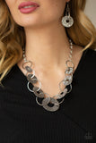 Paparazzi Necklace - Industrial Envy - Silver