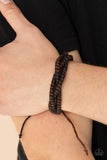 Paparazzi Bracelet Urban - Island Endeavor - Brown