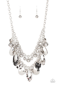 Paparazzi Necklace - Extra Exhilarating - Silver