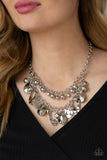 Paparazzi Necklace - Extra Exhilarating - Silver