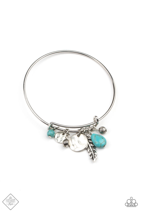 Paparazzi Bracelet - Fashion Fix May 2021 ~ Root and RANCH - Blue