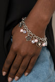 Paparazzi Bracelet - Retreat into Romance - Pink