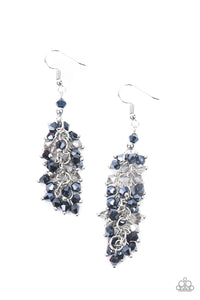 Paparazzi Earrings - Celestial Chandeliers - Blue