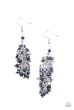 Paparazzi Earrings - Celestial Chandeliers - Blue