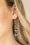 Paparazzi Earrings - Celestial Chandeliers - Blue