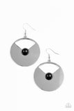 Paparazzi Earrings - Record-Breaking Brilliance - Black