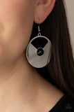 Paparazzi Earrings - Record-Breaking Brilliance - Black