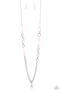 Paparazzi Necklace - POP-ular Opinion - Pink