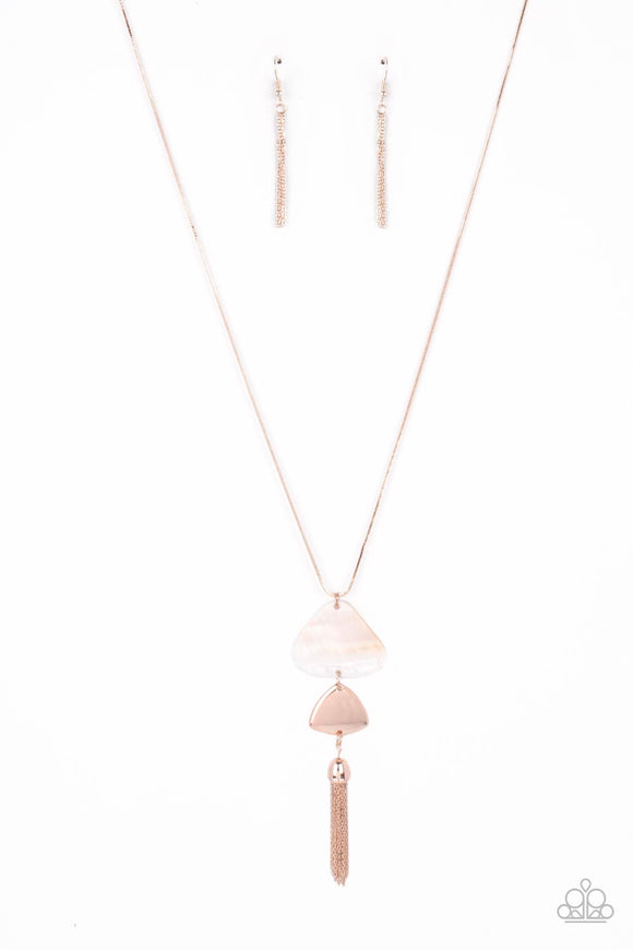 Paparazzi Necklace - TIDE You Over - Rose Gold