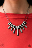 Paparazzi Necklace - Fashion Fix May 2021 ~ Dangerous Dazzle - Black