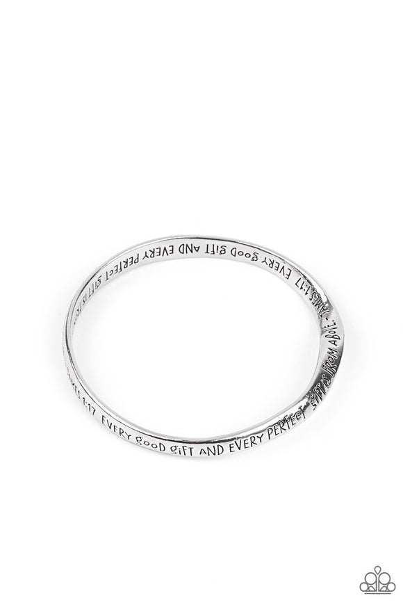 Paparazzi Bracelet - Perfect Present - Silver