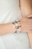 Paparazzi Bracelet - Crystal Charisma - White