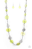 Paparazzi Necklace  - Seashore Spa - Green