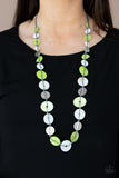 Paparazzi Necklace  - Seashore Spa - Green