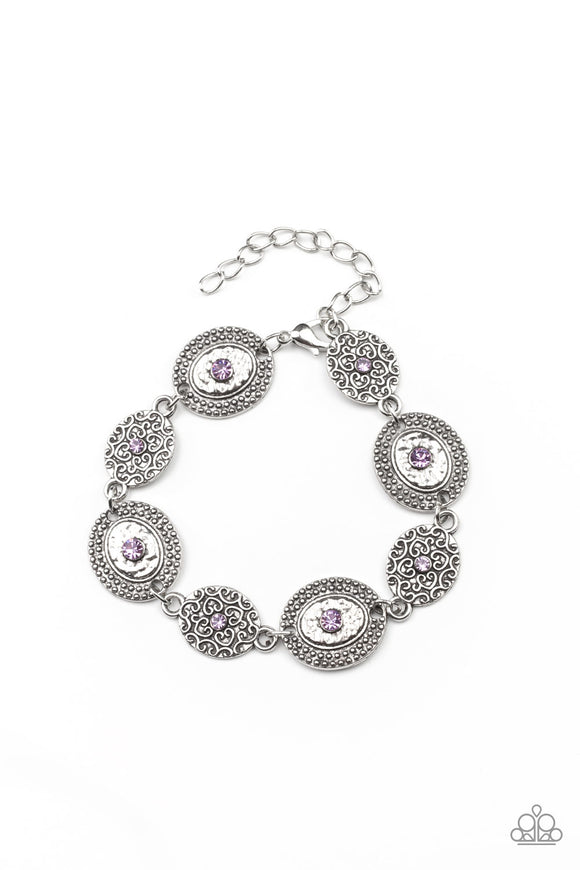 Paparazzi Bracelet - Secret Garden Glamour - Purple