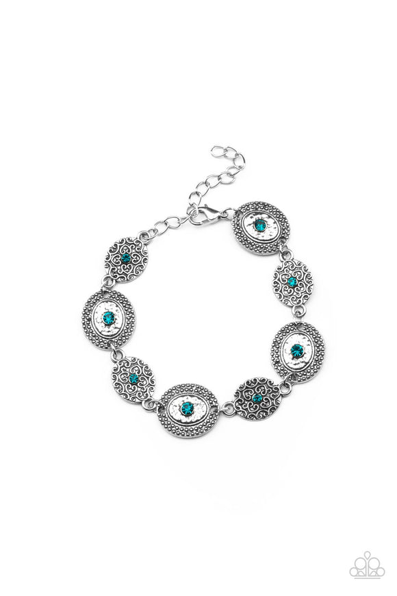 Paparazzi Bracelet - Secret Garden Glamour - Blue