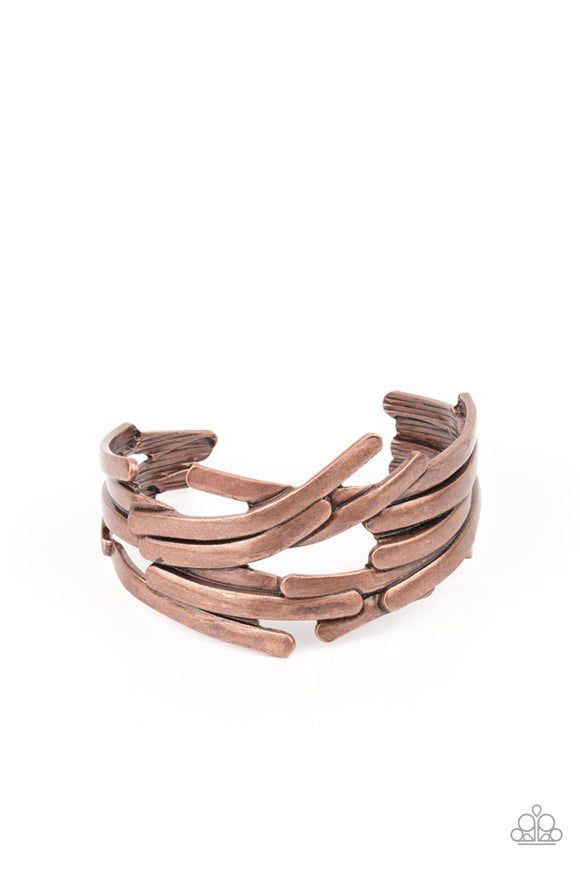 Paparazzi Bracelet PREORDER - Stockpiled Style - Copper