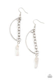 Paparazzi Earrings - Yin to My Yang - White