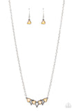 Paparazzi Necklace PREORDER - Pyramid Prowl - Yellow