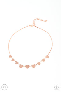 Paparazzi Necklace - Dainty Desire - Copper