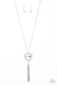 Paparazzi Necklace - Finding My Forever - White