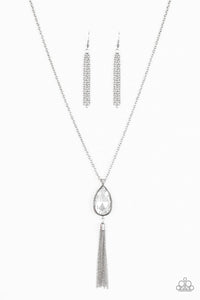 Paparazzi Necklace - Elite Shine - White