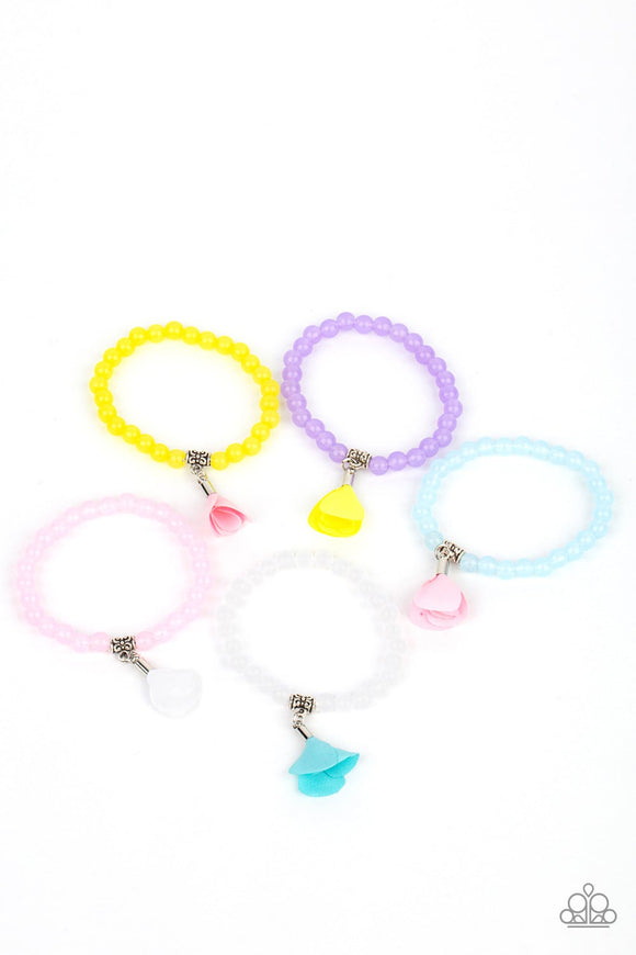 Paparazzi Starlet Shimmer Kit -Satin Rosebud Bracelets - 5 pack
