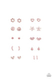 Paparazzi Starlet Shimmer Kit - Pink Rhinestone Earrings - 10 pack