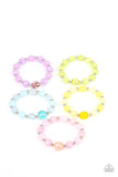 Paparazzi Starlet Shimmer Set - Pastel Sparkle Bead Bracelets - 5 pack