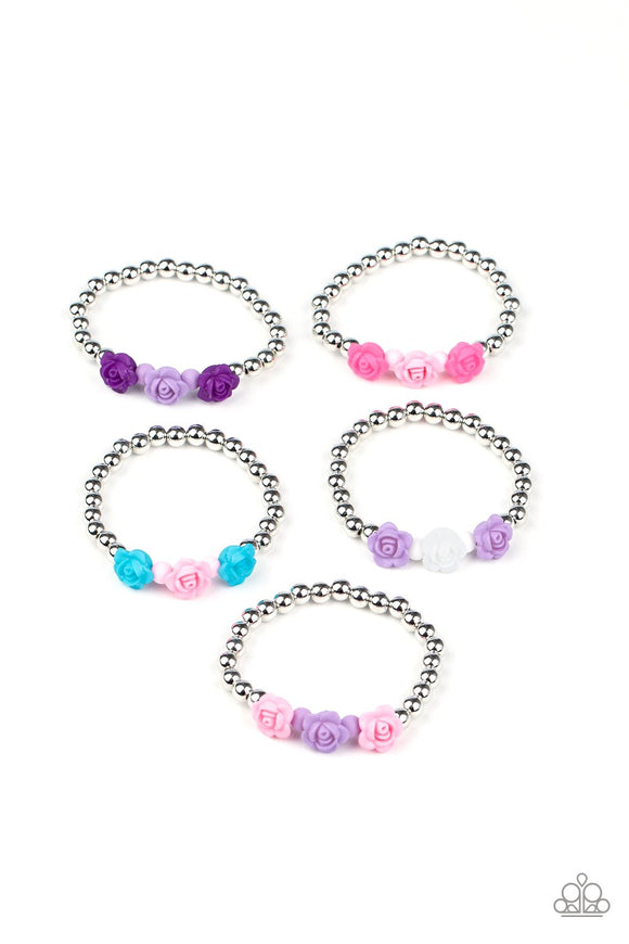 Paparazzi Starlet Shimmer Kit - Flower Bracelets - 5 pack