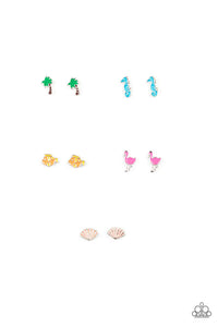 Paparazzi Starlet Shimmer Kit - Beach Theme Earrings - 5 pack